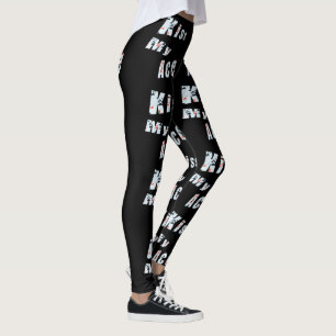 Kus My Ace, Dames Black Poker Logo Leggings