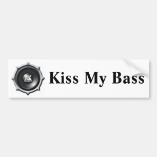 Kus My Bass Bumpersticker