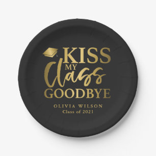 Kus My Class Goodbye Elegant Graduparty Papieren Bordje