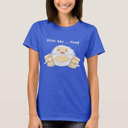 Kus My Feet T-shirt (Voorkant)