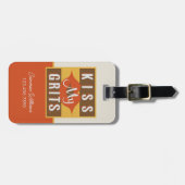 Kus My Grits Bagagelabel (Voorkant horizontaal)