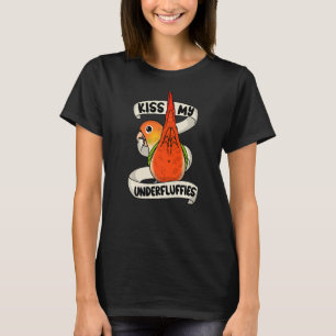 Kus My Parrot Underfluffies I Green Cheek Pineapp T-shirt