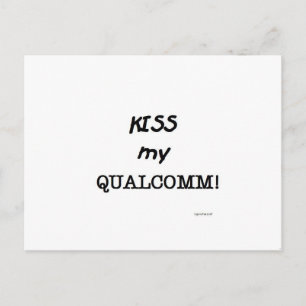 Kus my Qualcomm Briefkaart