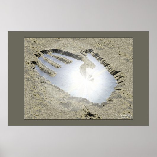 Kus of Fingerprints Poster (Voorkant)