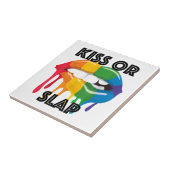 KUS OF KLAP TEGELTJE (Zijkant)