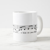 Kus op je hoofd extra grote beker (Voorkant rechts)