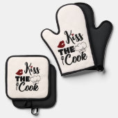 kus ovenwant & pannenlap set (Voorkant / Achterkant)