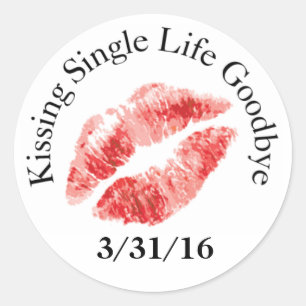 Kus Single Life Goodbye Stickers