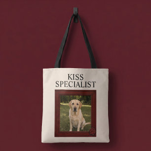 Kus Specialist Grappige Honden Foto Draagtas