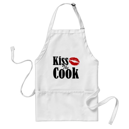 Kus the Cook | Apron Standaard Schort (Voorkant)