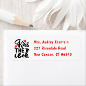 Kus the Cook Baker Baking Chef Kitchen Cooking Etiket (Insitu)