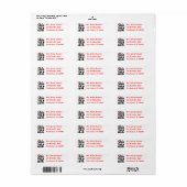 Kus the Cook Baker Baking Chef Kitchen Cooking Etiket (Full Sheet)