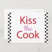 Kus the Cook Briefkaart (Voorkant / Achterkant)