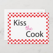 Kus the Cook Briefkaart (Voorkant / Achterkant)