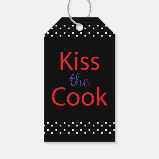 Kus the Cook Cadeaulabel (Voorkant)