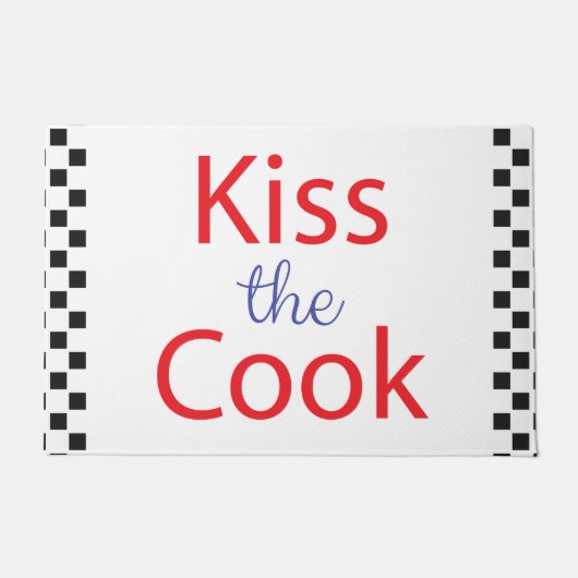 Kus the Cook Deurmat (Voorkant)