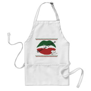 Kus the Cook Italy Women's Chef Apron Standaard Schort