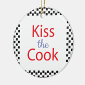 Kus the Cook Keramisch Ornament (Links)