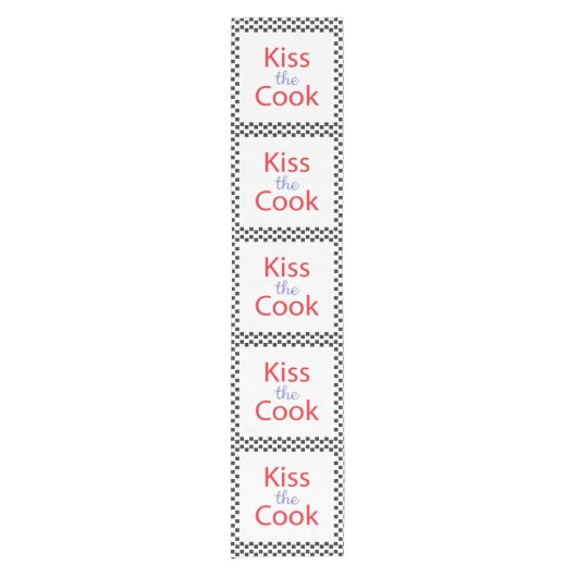 Kus the Cook Korte Tafelloper (Voorkant)