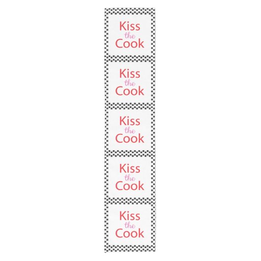 Kus the Cook Korte Tafelloper (Voorkant)