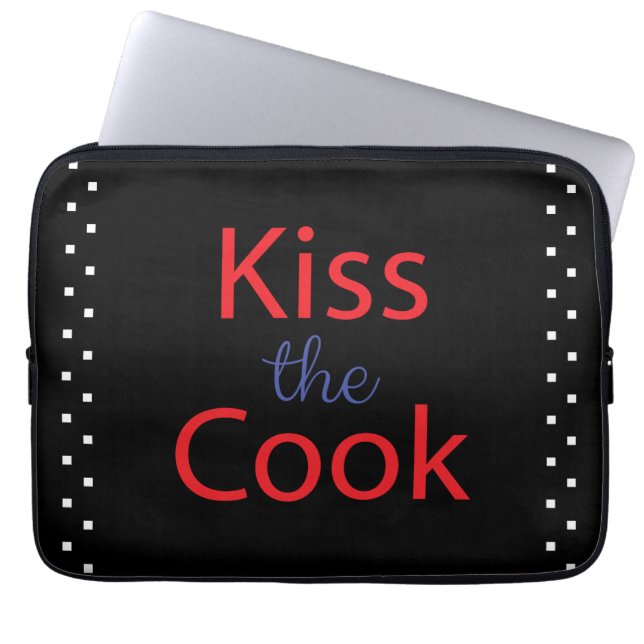 Kus the Cook Laptop Sleeve (Voorkant)