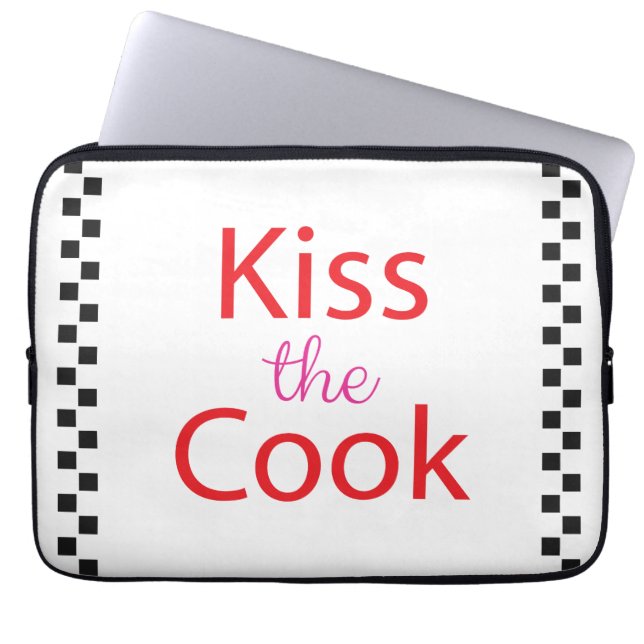 Kus the Cook Laptop Sleeve (Voorkant)