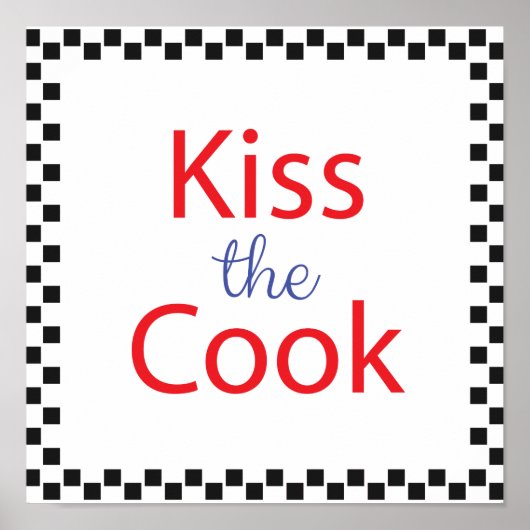 Kus the Cook Poster (Voorkant)