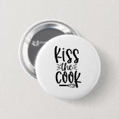 Kus the Cook Ronde Button 5,7 Cm (Voorkant /achterkant)