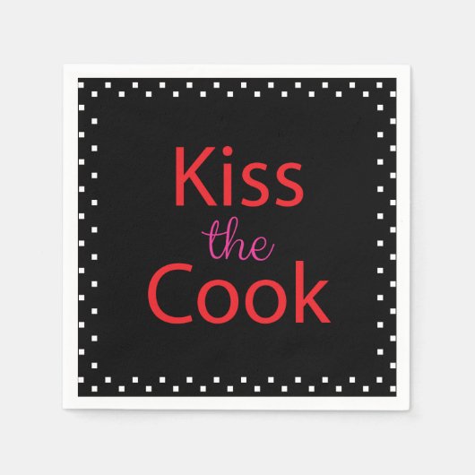 Kus the Cook Servet (Voorkant)