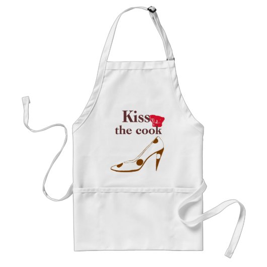 Kus the Cook Standaard Schort (Voorkant)