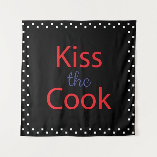 Kus the Cook Wandkleed (Voorkant)