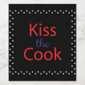 Kus the Cook Wijn Etiket (Enkel label)