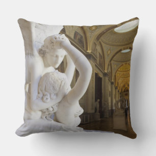 Kus van Cupido en Psyche, door Antonio Canova Kussen