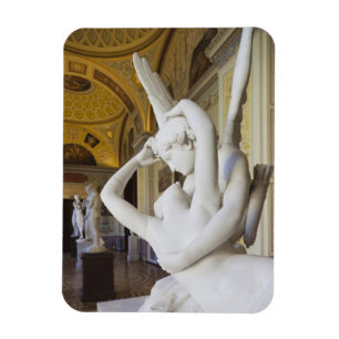 Kus van Cupido en Psyche, door Antonio Canova Magneet