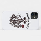 Kus van een Roos Case-Mate iPhone Case (Achterkant (horizontaal))