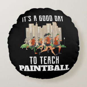 Kus van een Roos Rond Kussen