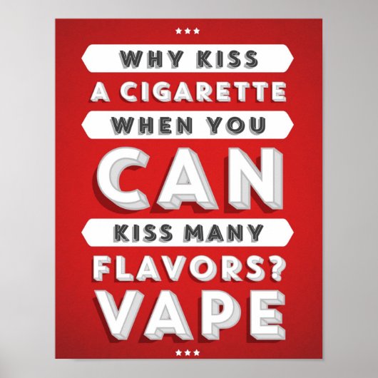 Kus Veel vloerkleppen Poster (Voorkant)