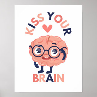 Kus Your Brain Poster