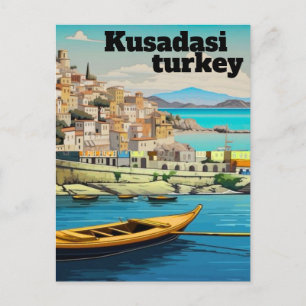 Kusadasi Turkije Reis Poster Kunst, Kusadasi Turk Briefkaart