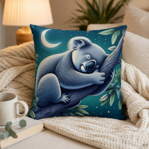 Kuschel met onze adorable koala knuffel kussen