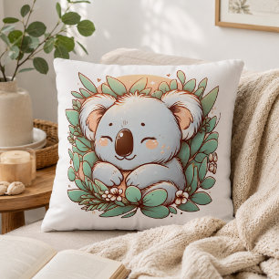 Kuschel met onze knuffelkoala kussen