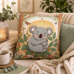 Kuschel met onze knuffelkoala kussen