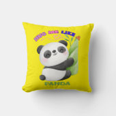 Kusdekbed – Knuffel me als een panda 🐼 Kussen (Voorkant)