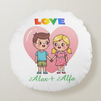 Kusensloop met eigen foto - Verenigde Staten – Per Rond Kussen