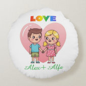 Kusensloop met eigen foto - Verenigde Staten – Per Rond Kussen (Achterkant)