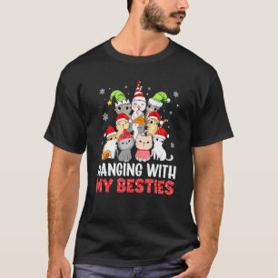 Kusje maken met mijn beste vriendinnen Kerstmis Py T-shirt