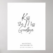 Kusjes voor de toekomst Mrs. Bachelorette Keepsake Poster (Voorkant)