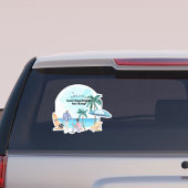 Kusparty voor vrijgezellen sticker