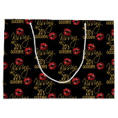 Kussen Haar 20's Goodbye - Red Lips Groot Cadeauzakje (Achterkant)