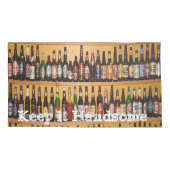 Kussen Hoesjes Houd het Knap Bier Kussensloop (Achterkant)